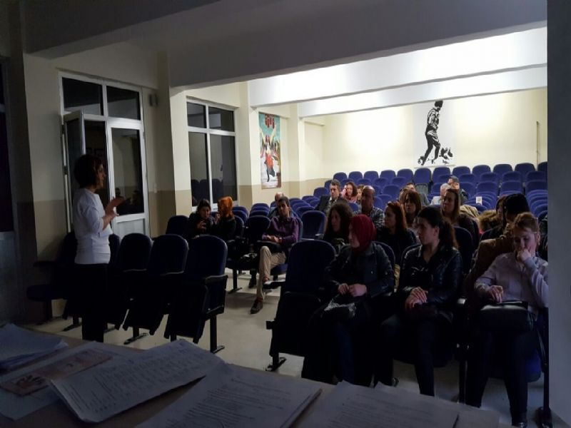 zmir Oemtek- 27.2.2017-Eitim Orta Okullarmzdan Buca erife Bac M.T.A.L retmen ve rencilerine Uygulamal Davran Analizi Semineri Yapld